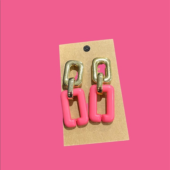 Chain Link Earrings - Picture 1 of 1